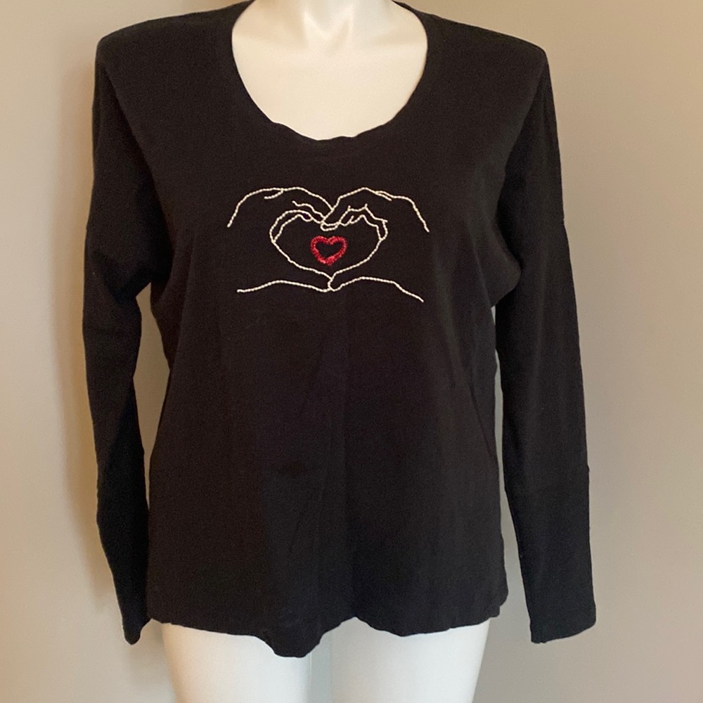 cabi Love You Tee size M.